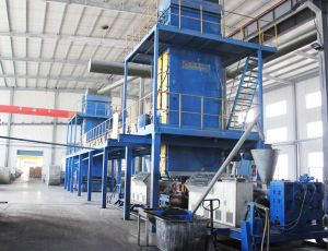 分層織物芯傳送帶生產(chǎn)線